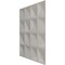 Ekena Millwork 19 5/8in. W x 19 5/8in. H Tristan EnduraWall Decorative 3D Wall Panel Covers 2.67 Sq. Ft. WP20X20TNGCG - alternate 2